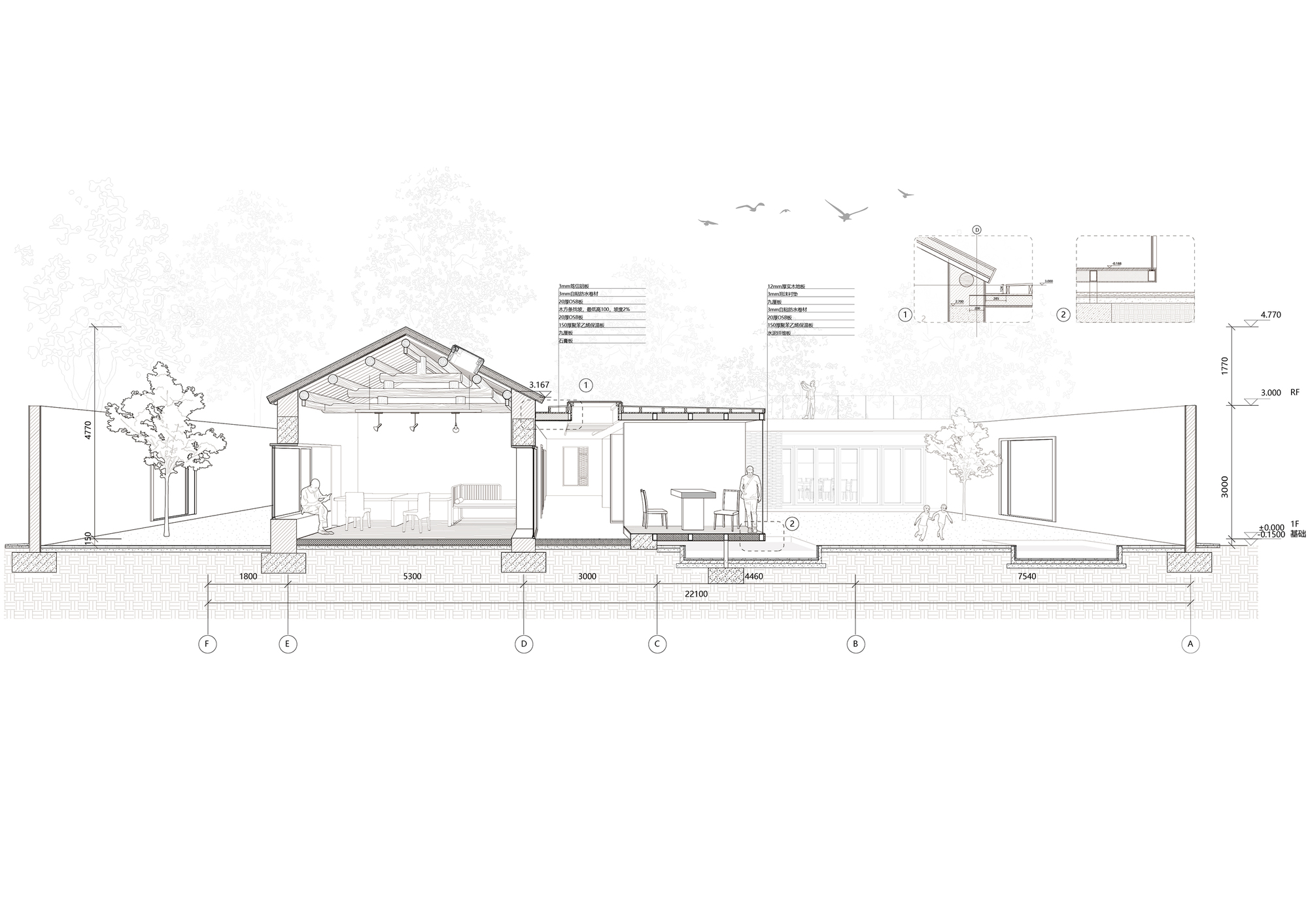 BIM建筑|丘山居 / 原榀建筑 BIM建筑|丘山居 / 原榀建筑