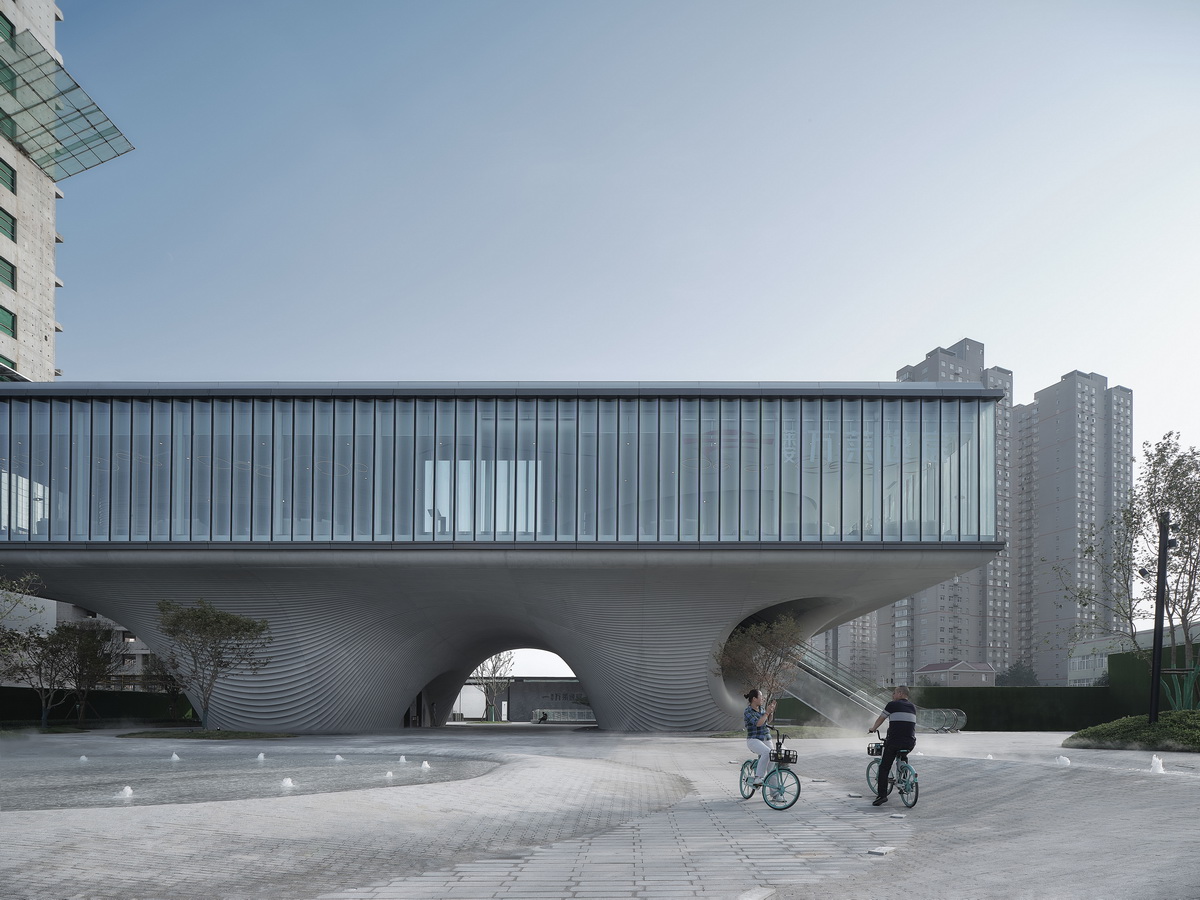 BIM建筑|漂浮之门——西安沣东新城莱安社区中心 / EID Architecture BIM建筑|漂浮之门——西安沣东新城莱安社区中心 / EID Architecture