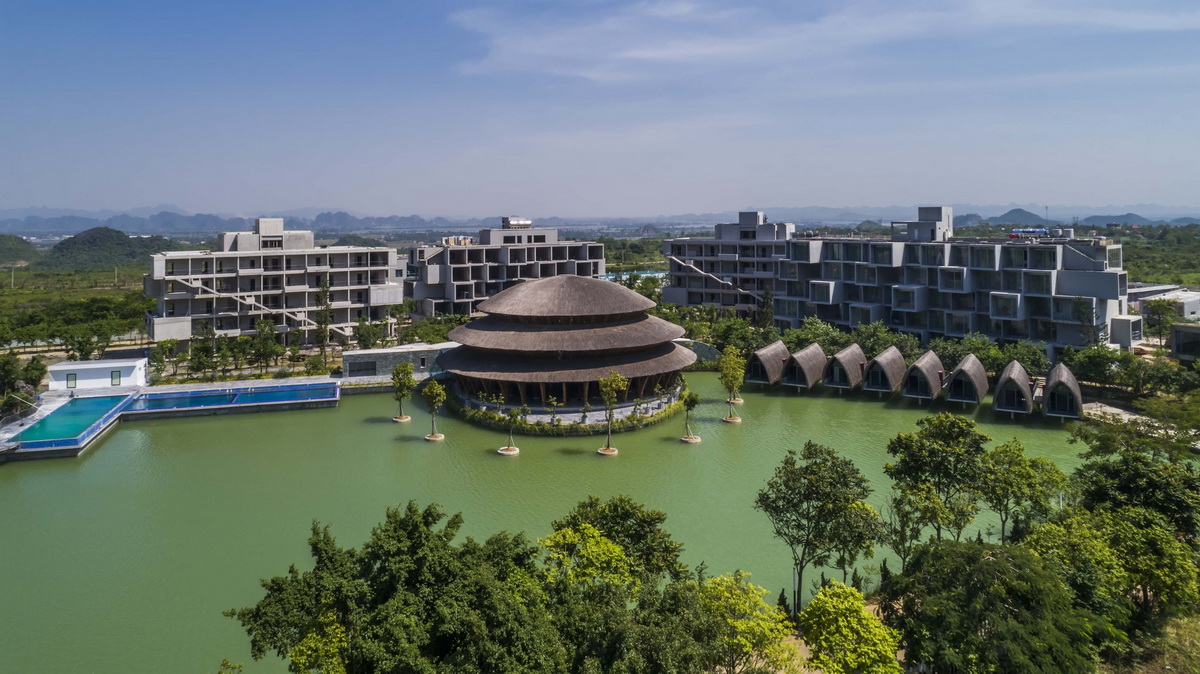 BIM建筑|维达纳受蕴餐厅,模块化竹制架构 / 武重义建筑事务所 BIM建筑|维达纳受蕴餐厅,模块化竹制架构 / 武重义建筑事务所