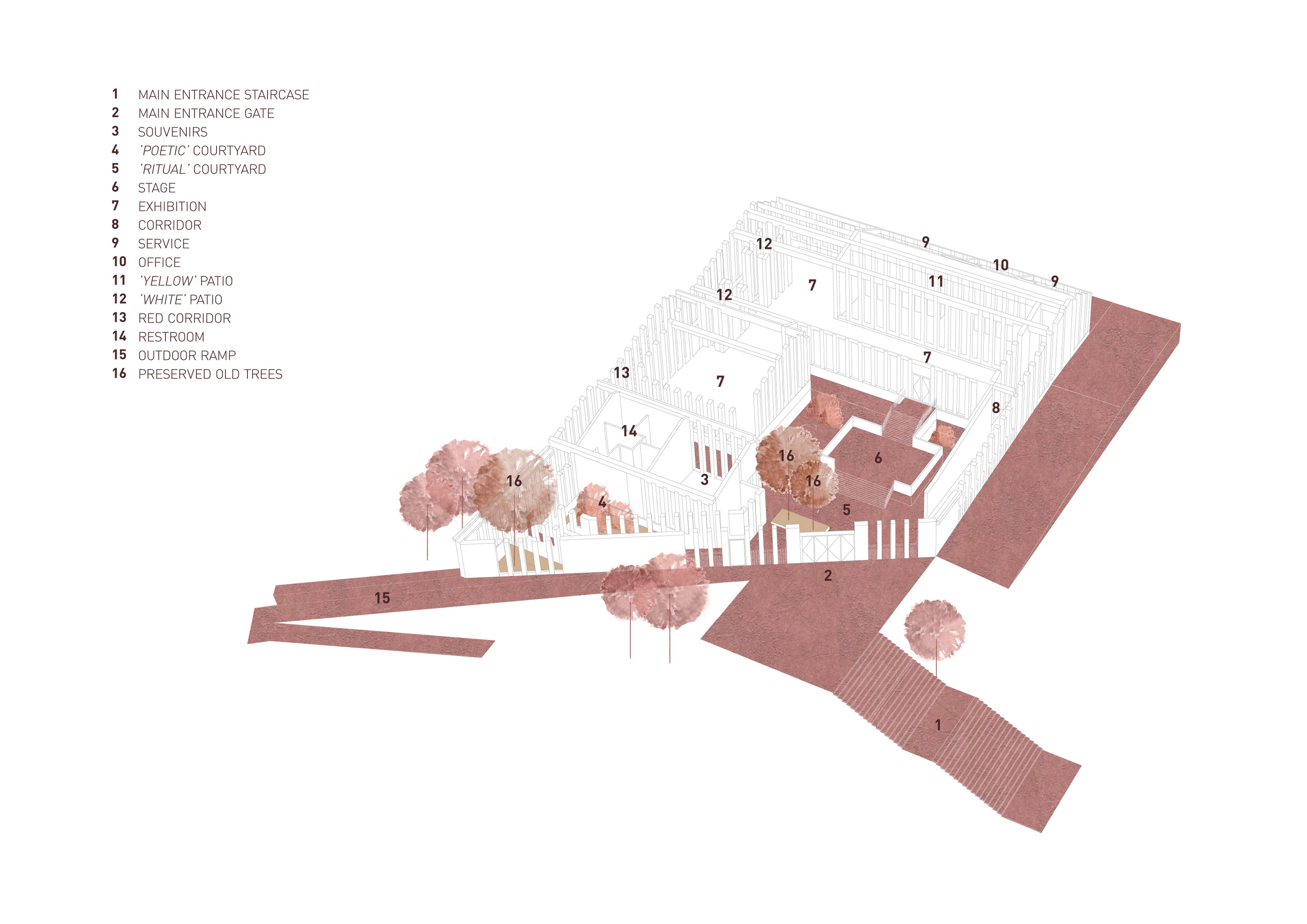 BIM建筑|赤水纪念馆 / 西线工作室 BIM建筑|赤水纪念馆 / 西线工作室