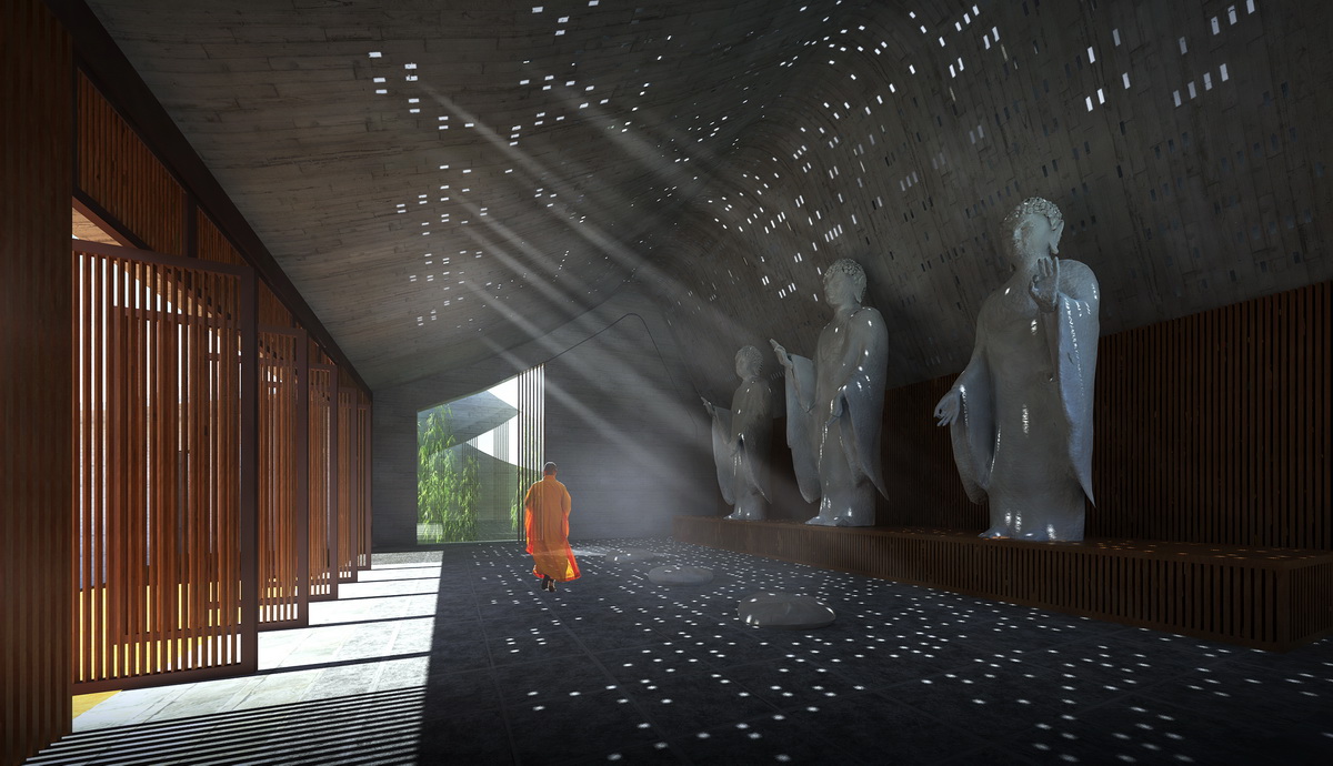 BIM建筑|融素——一座现代寺庙的初现 / 墨泰建筑 BIM建筑|融素——一座现代寺庙的初现 / 墨泰建筑