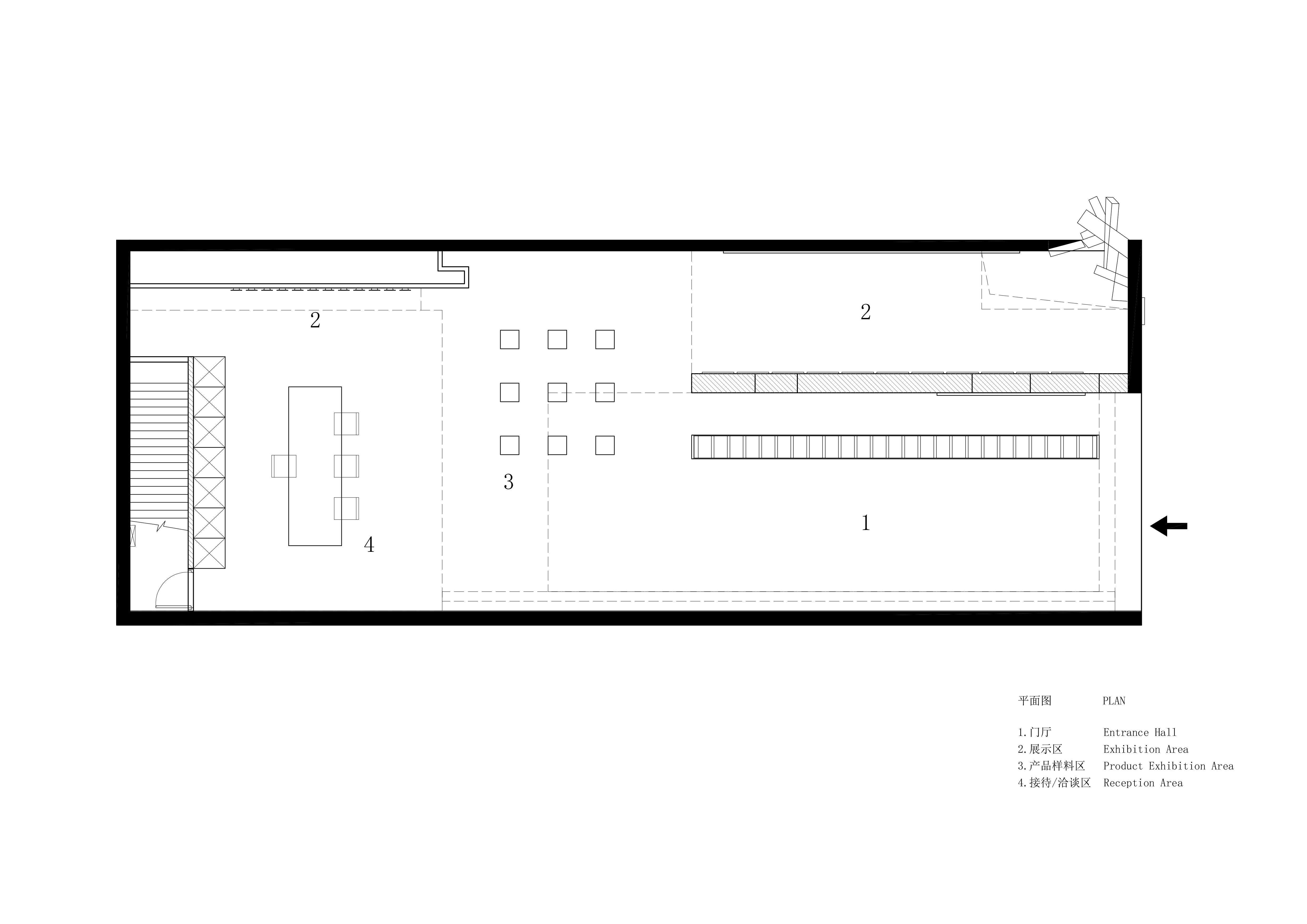 BIM建筑|ANBONG HOME 艺术涂料展厅 / 艾克建筑设计 BIM建筑|ANBONG HOME 艺术涂料展厅 / 艾克建筑设计