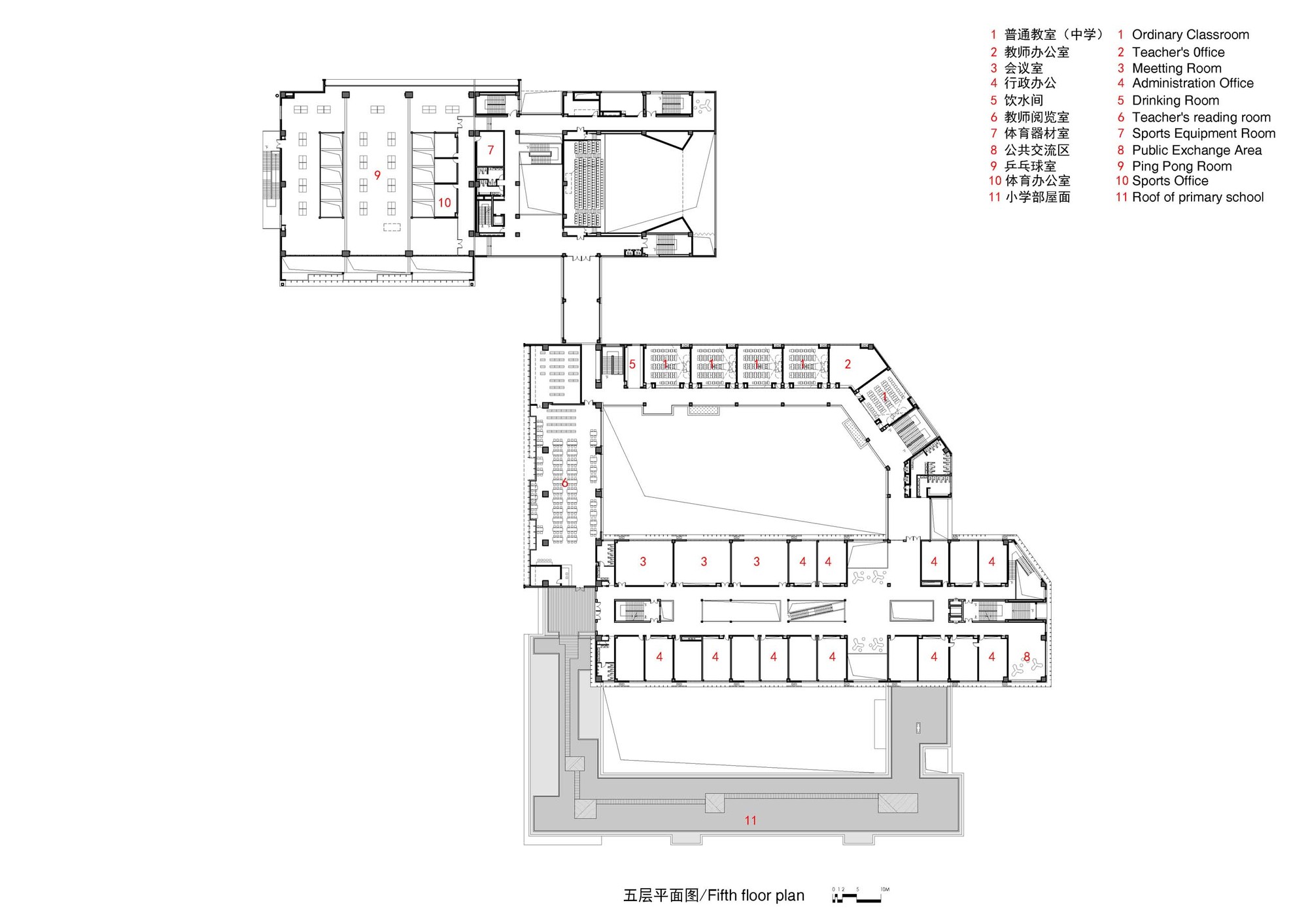 BIM建筑|华东师范大学第二附属中学前滩学校及冰厂田前滩幼儿园 / 致正建筑工作室+大正建筑事务所 BIM建筑|华东师范大学第二附属中学前滩学校及冰厂田前滩幼儿园 / 致正建筑工作室+大正建筑事务所