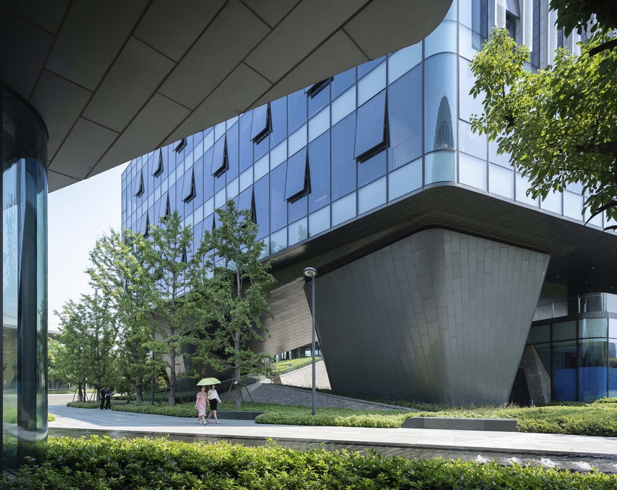BIM建筑|南京生态科技岛新纬壹科技园区 / NBBJ BIM建筑|南京生态科技岛新纬壹科技园区 / NBBJ