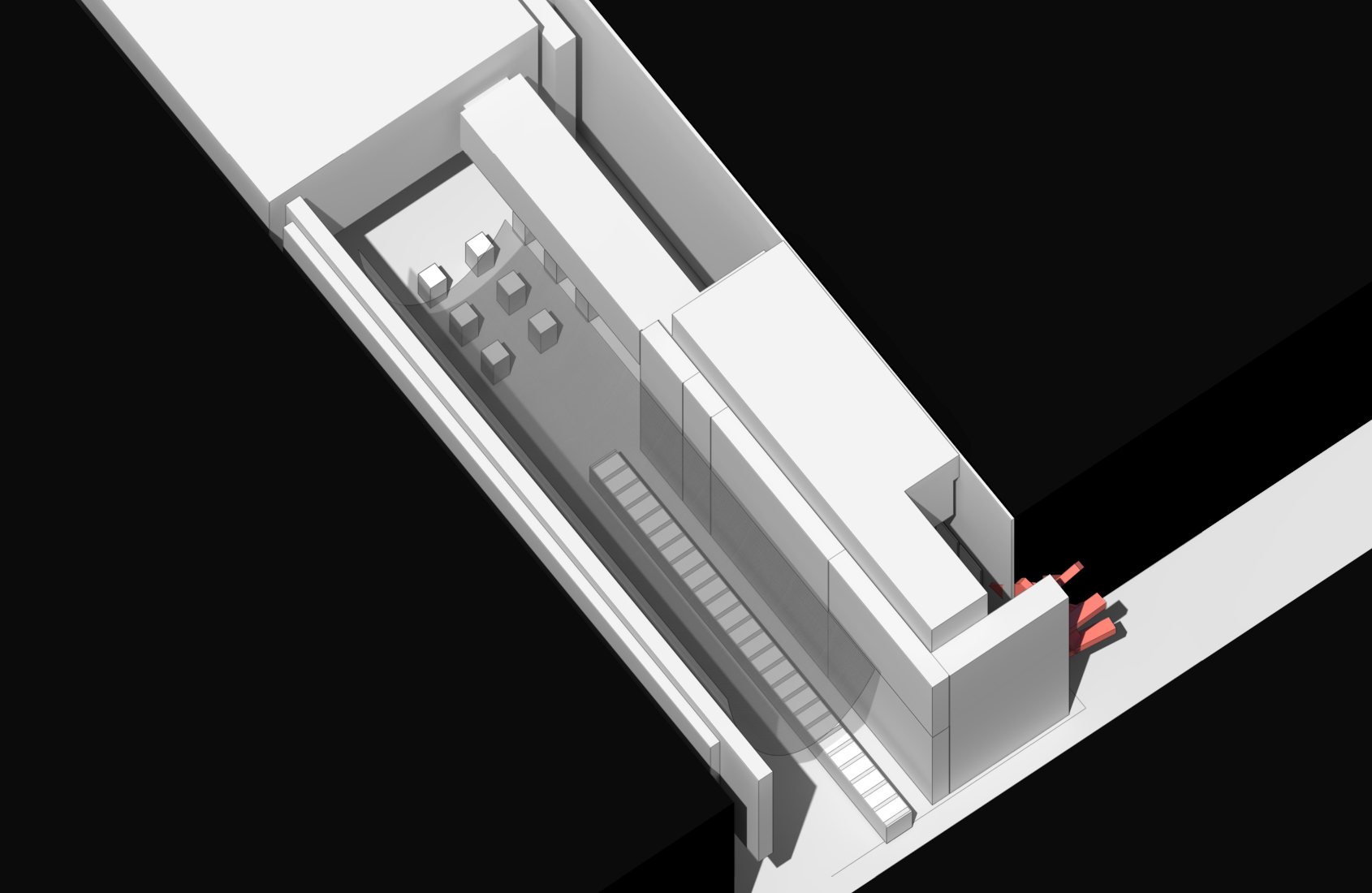 BIM建筑|ANBONG HOME 艺术涂料展厅 / 艾克建筑设计 BIM建筑|ANBONG HOME 艺术涂料展厅 / 艾克建筑设计