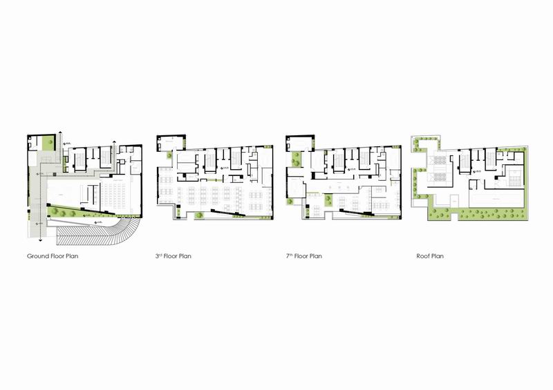 BIM建筑|砖石结构像素化装饰 | 谢里夫理工大学办公楼 BIM建筑|砖石结构像素化装饰 | 谢里夫理工大学办公楼