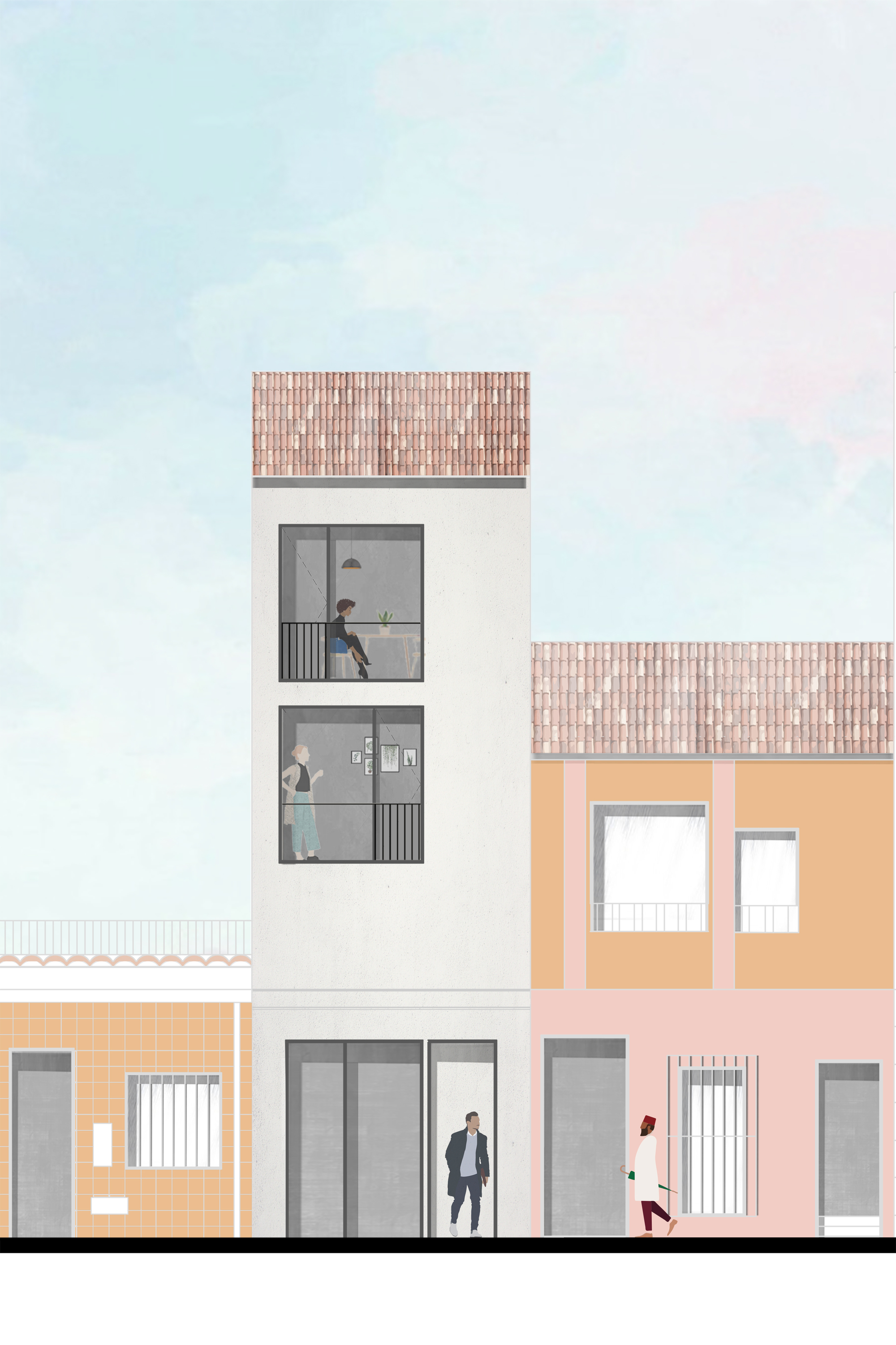 BIM建筑|1819 HY住宅,西班牙 / ABrito Architects BIM建筑|1819 HY住宅,西班牙 / ABrito Architects
