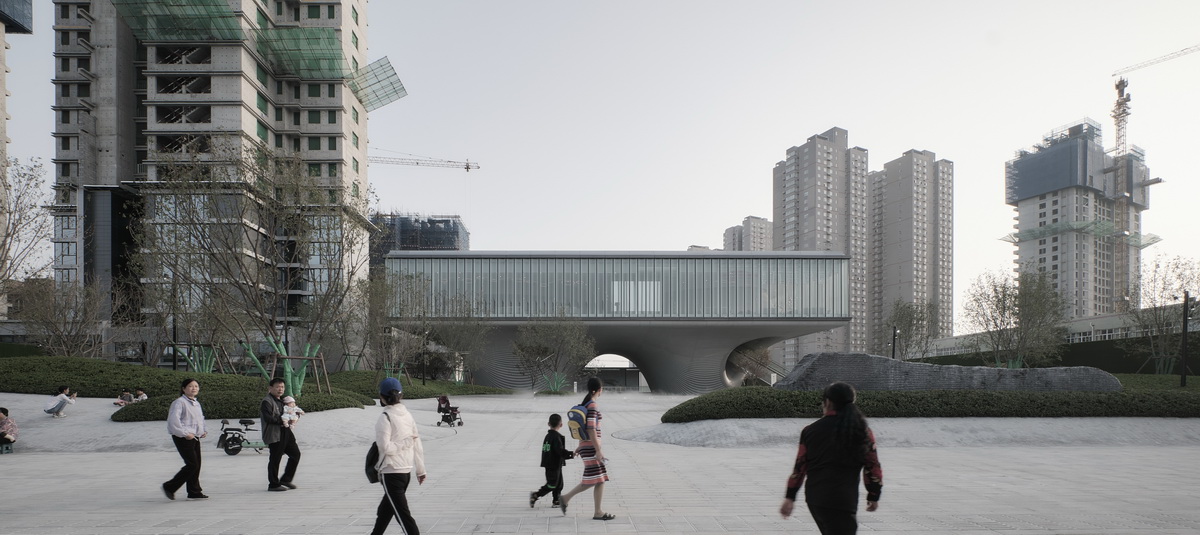 BIM建筑|漂浮之门——西安沣东新城莱安社区中心 / EID Architecture BIM建筑|漂浮之门——西安沣东新城莱安社区中心 / EID Architecture