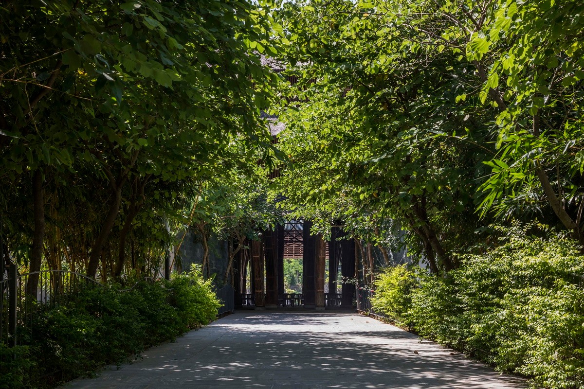 BIM建筑|维达纳受蕴餐厅,模块化竹制架构 / 武重义建筑事务所 BIM建筑|维达纳受蕴餐厅,模块化竹制架构 / 武重义建筑事务所