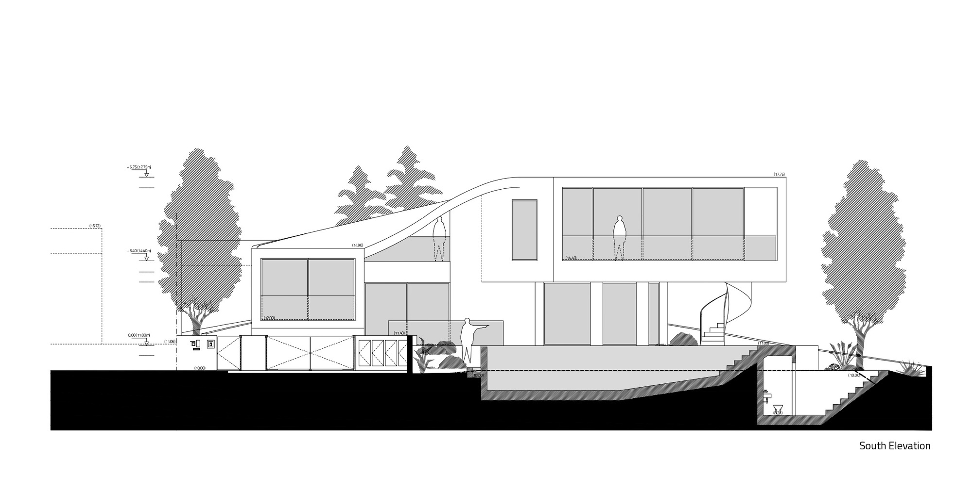 BIM建筑|葡萄牙 Dorfler 住宅,大胆而优雅的曲线 / Vitor Vilhena Arquitectura BIM建筑|葡萄牙 Dorfler 住宅,大胆而优雅的曲线 / Vitor Vilhena Arquitectura