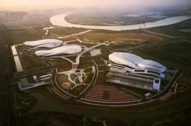 BIM建筑|宁波奥林匹克体育中心:运动空间的色彩美学 / CCDI卝智设计-BIM建筑网