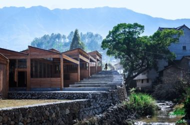 BIM建筑|DnA工作室在中国山区建造木材豆腐厂-BIM建筑网