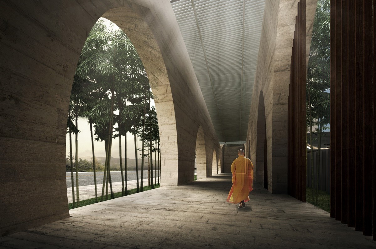BIM建筑|融素——一座现代寺庙的初现 / 墨泰建筑 BIM建筑|融素——一座现代寺庙的初现 / 墨泰建筑