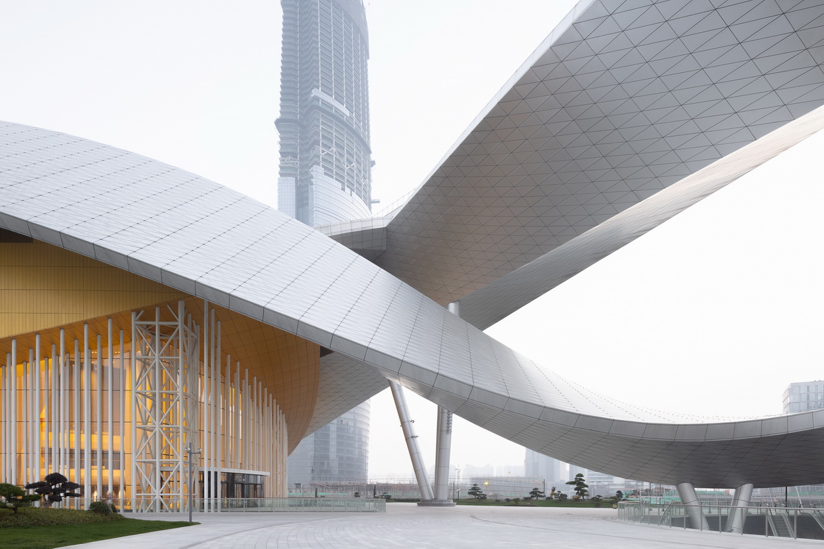 BIM建筑|苏州湾大剧院:太湖之畔的“飘带” / 克里斯蒂安·德·包赞巴克 BIM建筑|苏州湾大剧院:太湖之畔的“飘带” / 克里斯蒂安·德·包赞巴克