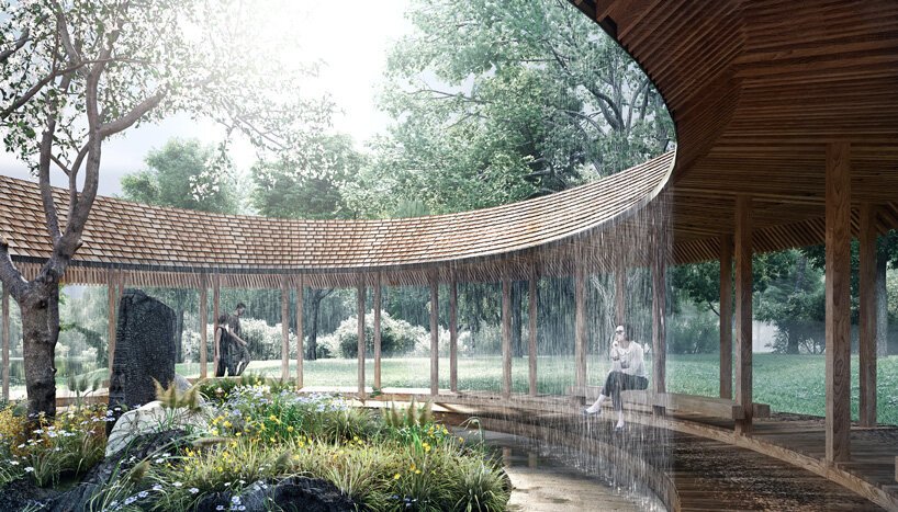 BIM建筑|Sanderumgaard花园凉亭,北欧古老与日式禅意风格的混合 / Squareone BIM建筑|Sanderumgaard花园凉亭,北欧古老与日式禅意风格的混合 / Squareone