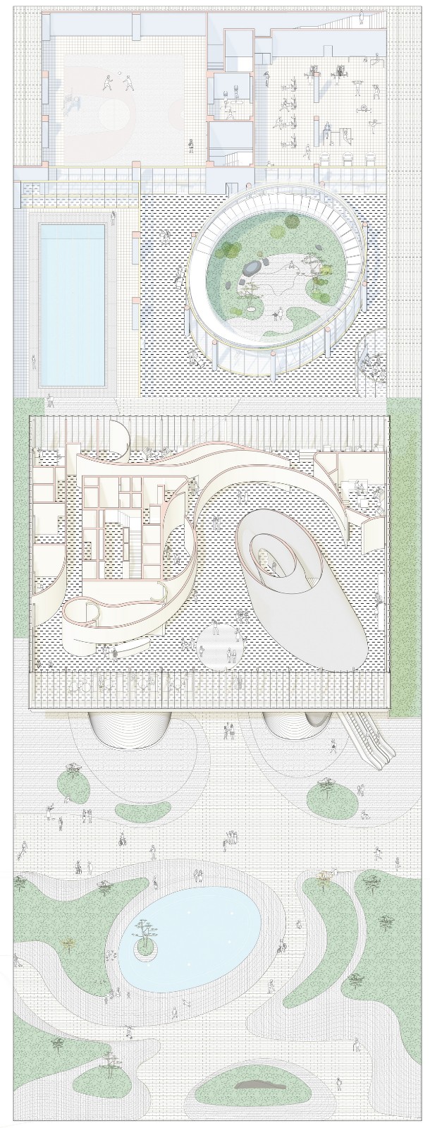 BIM建筑|漂浮之门——西安沣东新城莱安社区中心 / EID Architecture BIM建筑|漂浮之门——西安沣东新城莱安社区中心 / EID Architecture