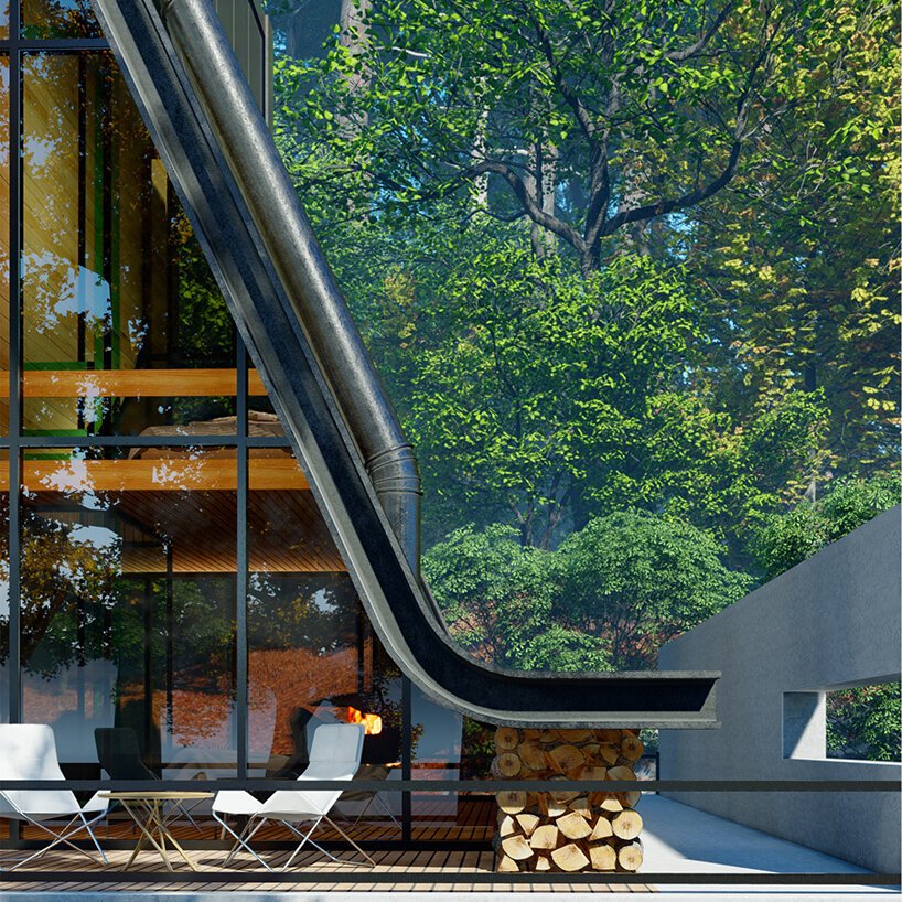 BIM建筑|伊朗机舱小屋“Kujdane” / Shomali Design BIM建筑|伊朗机舱小屋“Kujdane” / Shomali Design