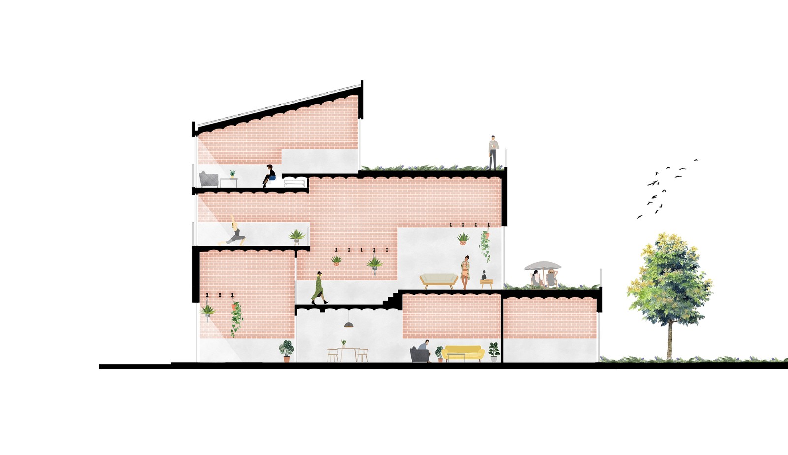 BIM建筑|1819 HY住宅,西班牙 / ABrito Architects BIM建筑|1819 HY住宅,西班牙 / ABrito Architects