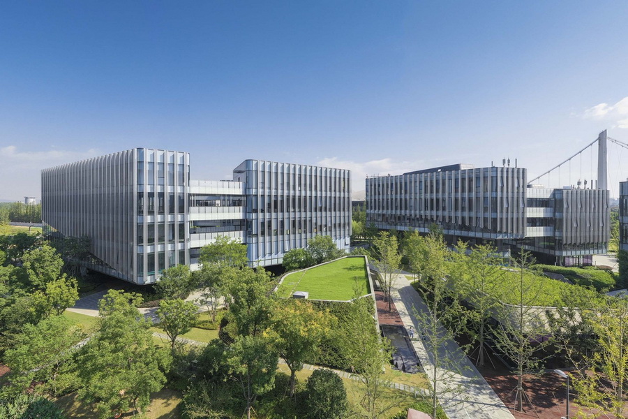 BIM建筑|南京生态科技岛新纬壹科技园区 / NBBJ BIM建筑|南京生态科技岛新纬壹科技园区 / NBBJ