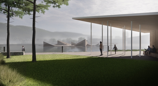 BIM建筑|怀特建筑工作室在卑尔根设计海星形状的水池 BIM建筑|怀特建筑工作室在卑尔根设计海星形状的水池