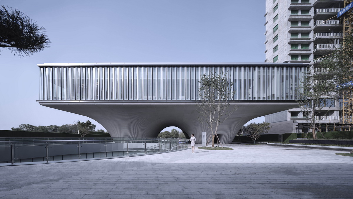 BIM建筑|漂浮之门——西安沣东新城莱安社区中心 / EID Architecture BIM建筑|漂浮之门——西安沣东新城莱安社区中心 / EID Architecture