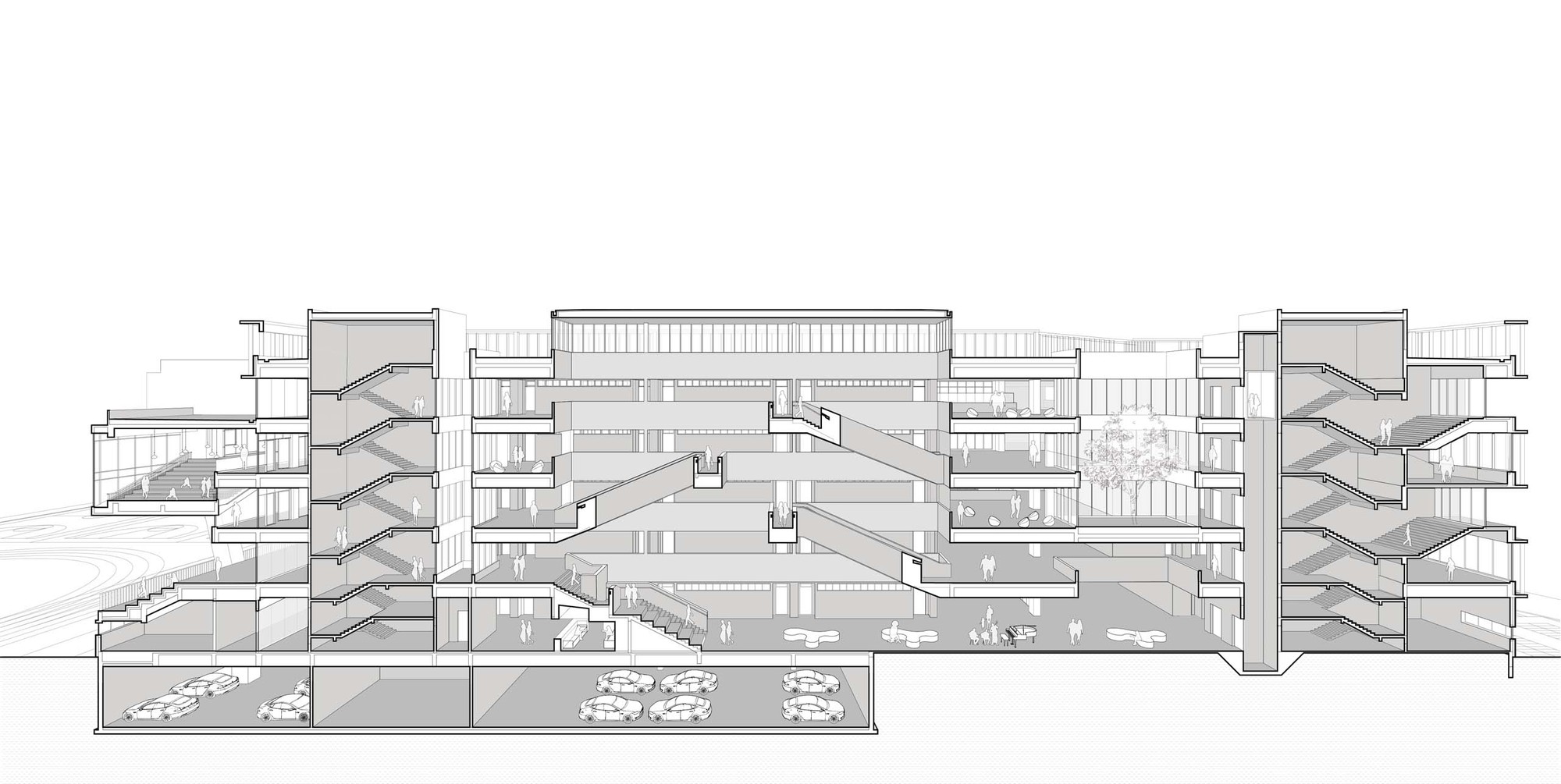 BIM建筑|华东师范大学第二附属中学前滩学校及冰厂田前滩幼儿园 / 致正建筑工作室+大正建筑事务所 BIM建筑|华东师范大学第二附属中学前滩学校及冰厂田前滩幼儿园 / 致正建筑工作室+大正建筑事务所