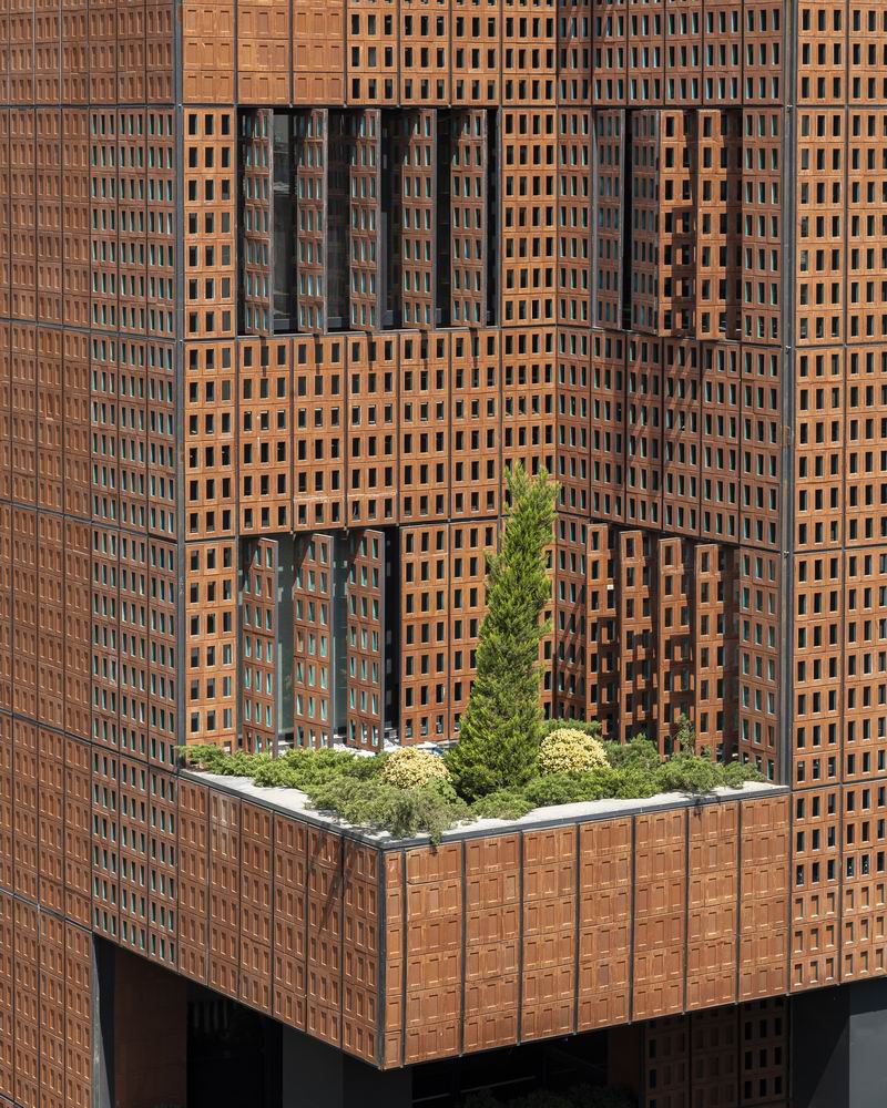 BIM建筑|砖石结构像素化装饰 | 谢里夫理工大学办公楼 BIM建筑|砖石结构像素化装饰 | 谢里夫理工大学办公楼