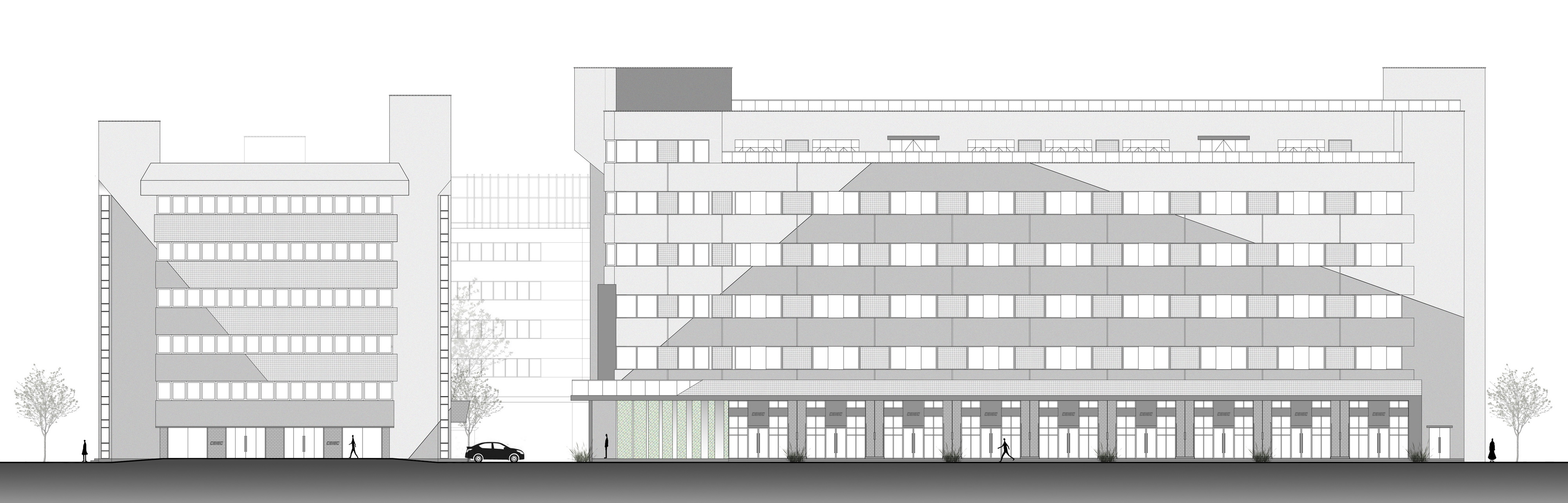 BIM建筑|中电・万谷 / COLORFULL 昱景设计 BIM建筑|中电・万谷 / COLORFULL 昱景设计