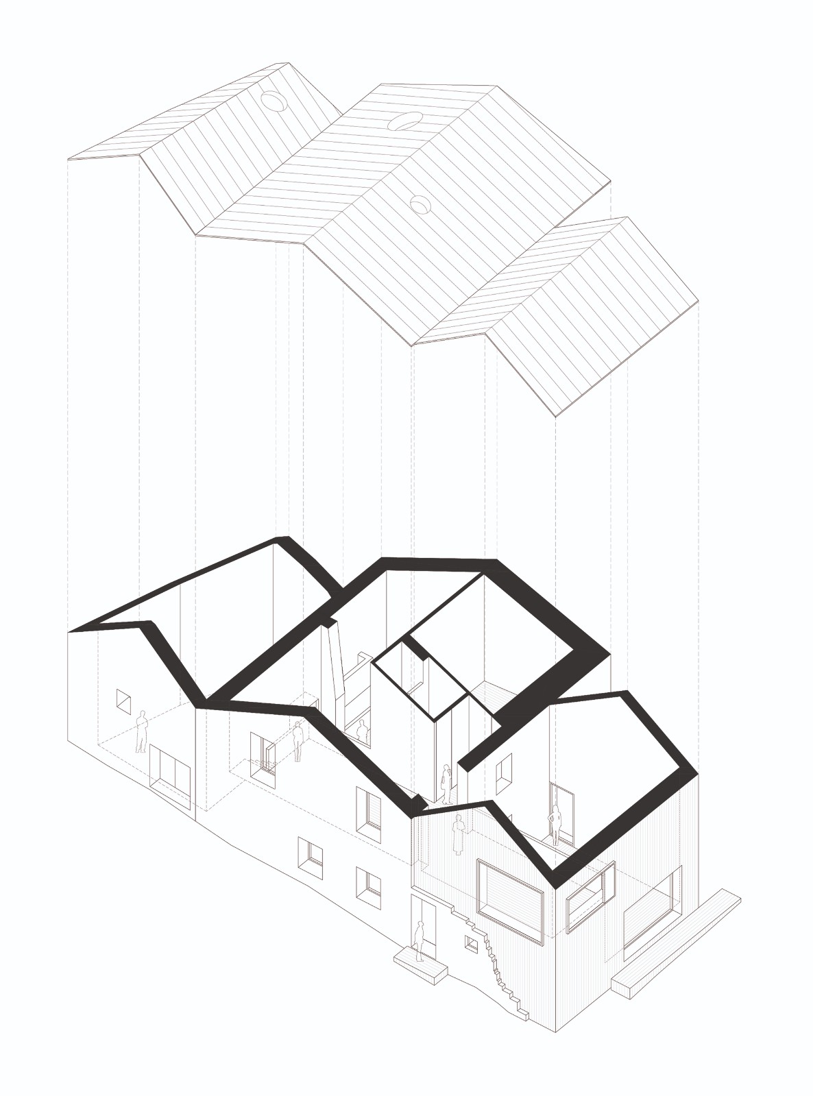 BIM建筑|混凝土和石头的碰撞 | 西班牙米拉弗洛雷斯住宅修复 BIM建筑|混凝土和石头的碰撞 | 西班牙米拉弗洛雷斯住宅修复