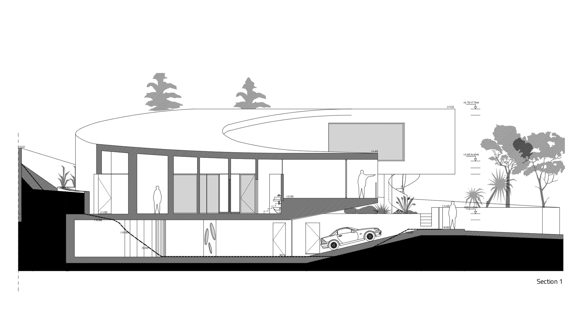 BIM建筑|葡萄牙 Dorfler 住宅,大胆而优雅的曲线 / Vitor Vilhena Arquitectura BIM建筑|葡萄牙 Dorfler 住宅,大胆而优雅的曲线 / Vitor Vilhena Arquitectura