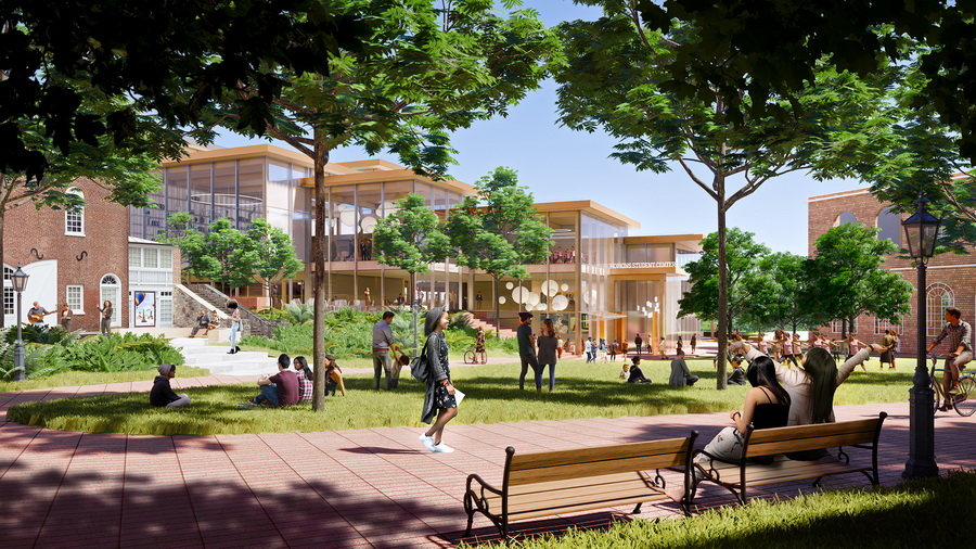 BIM建筑|BIG揭晓约翰斯·霍普金斯大学学生中心设计方案:“The Village村落” BIM建筑|BIG揭晓约翰斯·霍普金斯大学学生中心设计方案:“The Village村落”