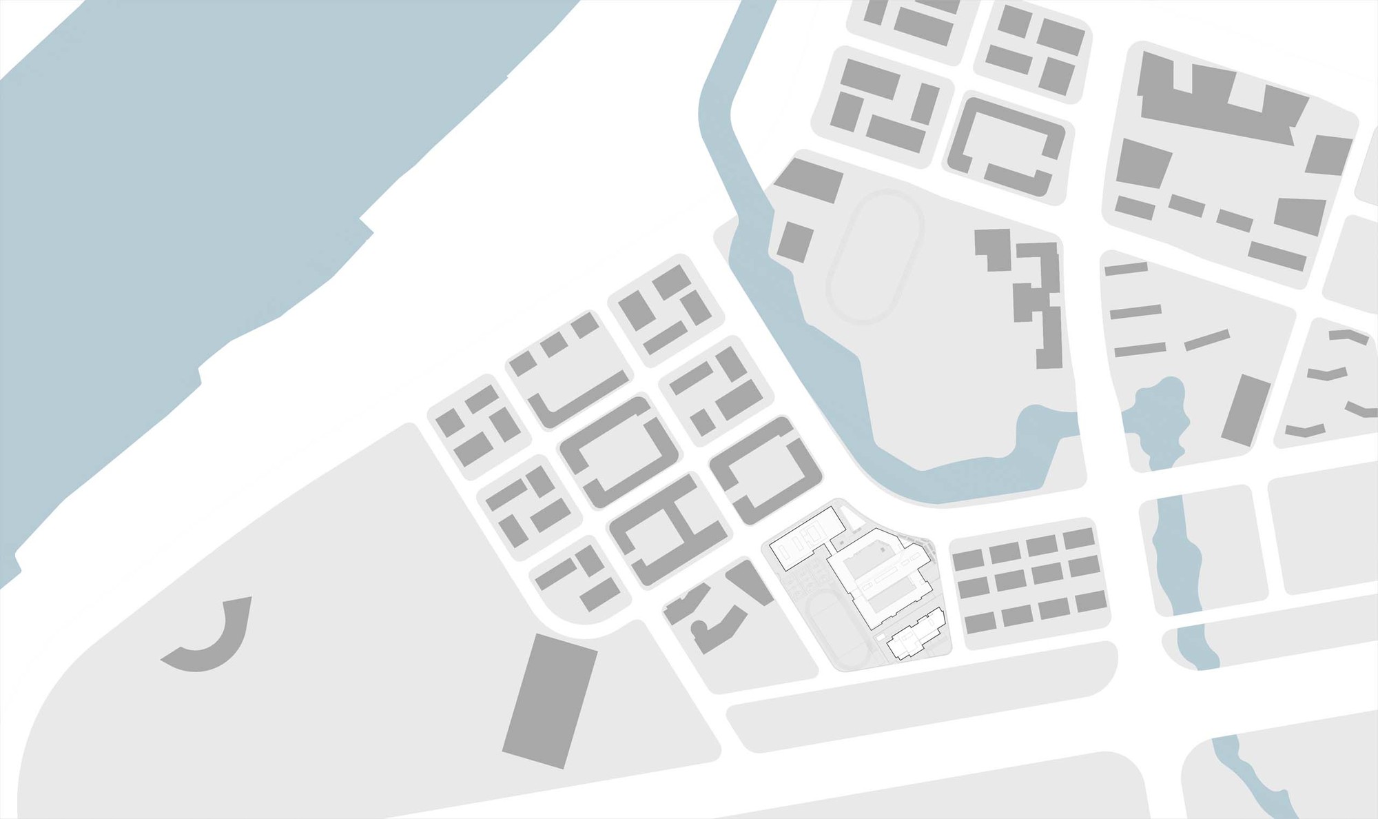 BIM建筑|华东师范大学第二附属中学前滩学校及冰厂田前滩幼儿园 / 致正建筑工作室+大正建筑事务所 BIM建筑|华东师范大学第二附属中学前滩学校及冰厂田前滩幼儿园 / 致正建筑工作室+大正建筑事务所