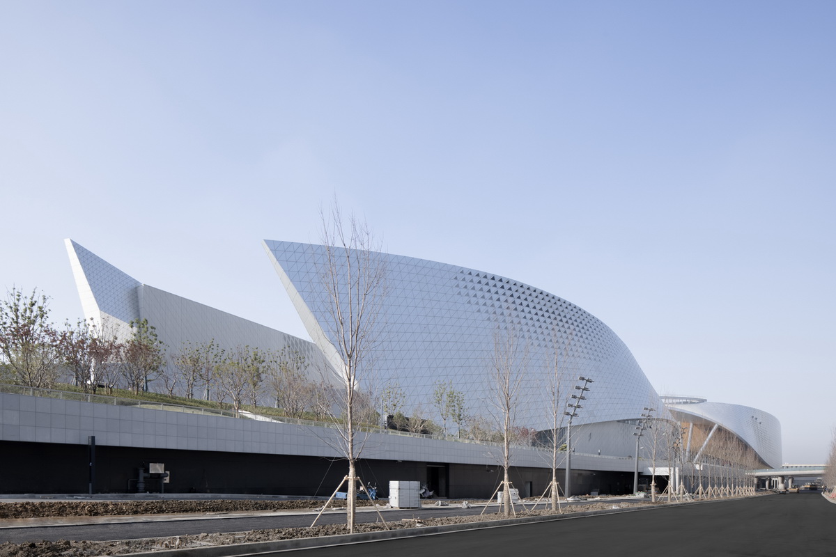 BIM建筑|苏州湾大剧院:太湖之畔的“飘带” / 克里斯蒂安·德·包赞巴克 BIM建筑|苏州湾大剧院:太湖之畔的“飘带” / 克里斯蒂安·德·包赞巴克