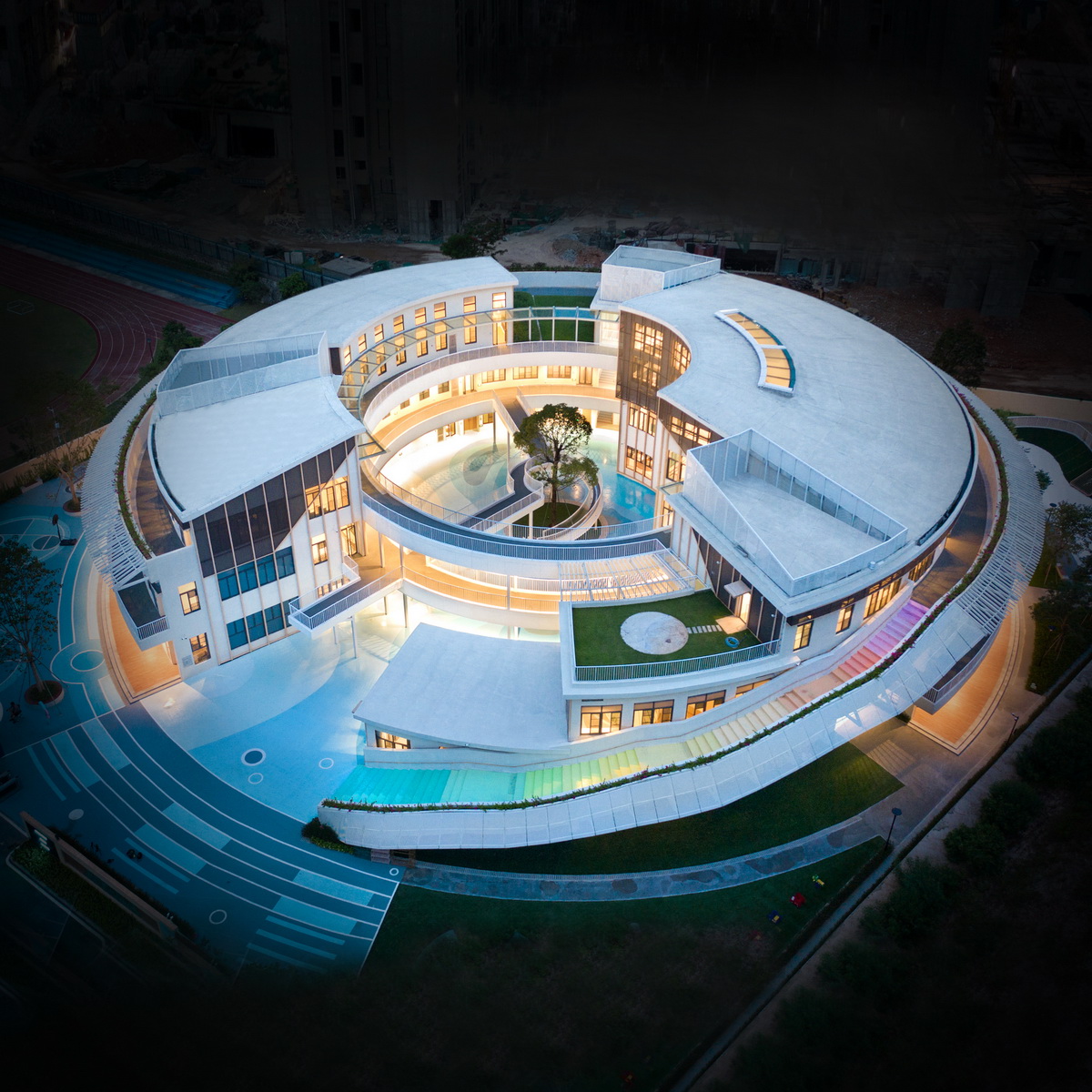 BIM建筑|圣果(誉山国际)幼儿园 / 迪卡幼儿园设计中心 BIM建筑|圣果(誉山国际)幼儿园 / 迪卡幼儿园设计中心