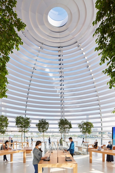 BIM建筑|福斯特在新加坡设计球形苹果专卖店 BIM建筑|福斯特在新加坡设计球形苹果专卖店