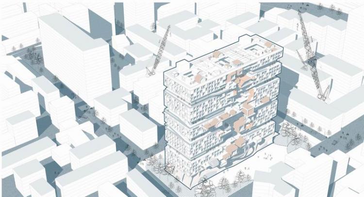 BIM建筑|2020基准杯二等奖 | 回应疫情和老龄化问题的青银共居韧性社区 BIM建筑|2020基准杯二等奖 | 回应疫情和老龄化问题的青银共居韧性社区