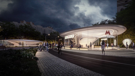 BIM建筑|扎哈工作室展示莫斯科地铁站设计 BIM建筑|扎哈工作室展示莫斯科地铁站设计