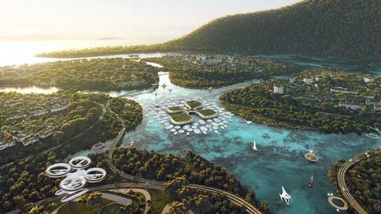 BIM建筑|BIG显示槟榔屿海岸“都市睡莲”总体规划 BIM建筑|BIG显示槟榔屿海岸“都市睡莲”总体规划