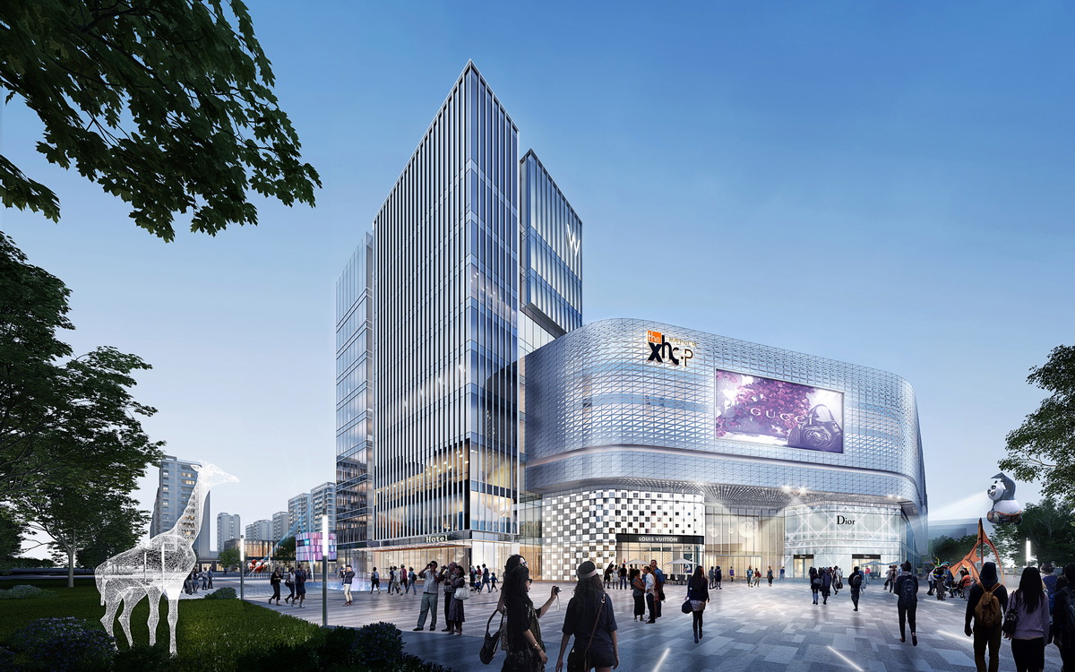 BIM建筑|大家新鸿万锦城 / 帝奥·墨度 MUDO Architects BIM建筑|大家新鸿万锦城 / 帝奥·墨度 MUDO Architects