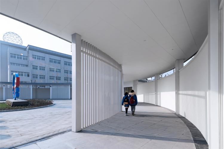 BIM建筑|乡村振兴之乡镇中学改造-全椒县新锐古河中学 / 上海思序建筑规划设计 BIM建筑|乡村振兴之乡镇中学改造-全椒县新锐古河中学 / 上海思序建筑规划设计