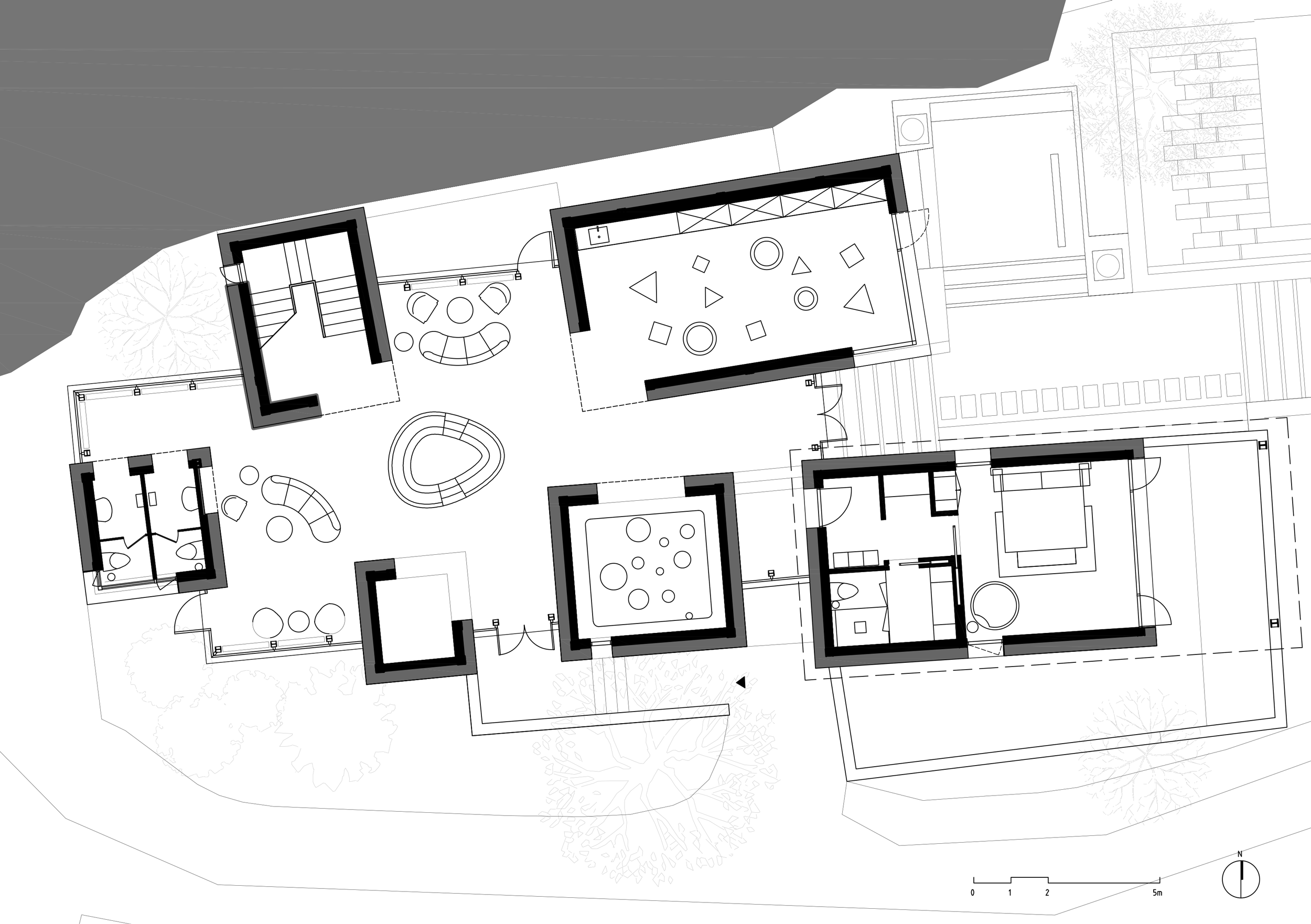 BIM建筑|十二个宅基地的新生:泰安东西门村活化更新 / 孟凡浩-gad · line+ studio BIM建筑|十二个宅基地的新生:泰安东西门村活化更新 / 孟凡浩-gad · line+ studio