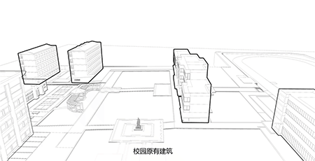 BIM建筑|乡村振兴之乡镇中学改造-全椒县新锐古河中学 / 上海思序建筑规划设计 BIM建筑|乡村振兴之乡镇中学改造-全椒县新锐古河中学 / 上海思序建筑规划设计