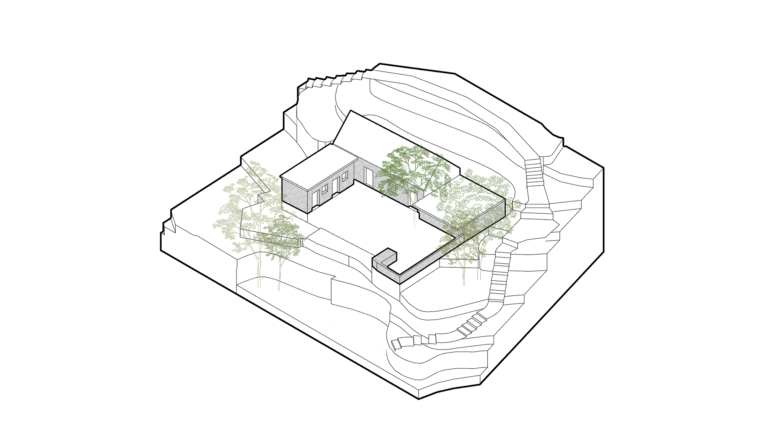 BIM建筑|十二个宅基地的新生:泰安东西门村活化更新 / 孟凡浩-gad · line+ studio BIM建筑|十二个宅基地的新生:泰安东西门村活化更新 / 孟凡浩-gad · line+ studio