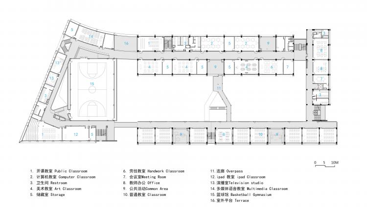 BIM建筑|秩序的启迪——上海市高安路第一小学华展校区 / 山水秀建筑事务所 BIM建筑|秩序的启迪——上海市高安路第一小学华展校区 / 山水秀建筑事务所