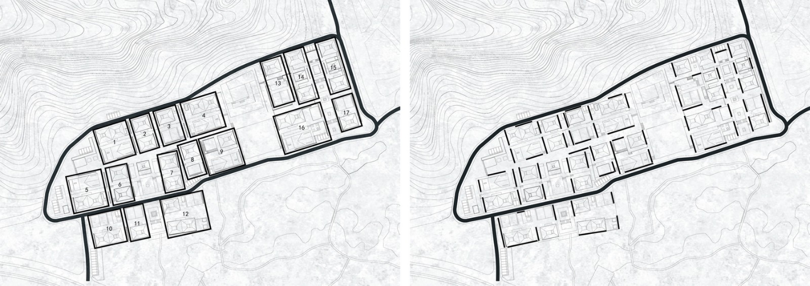 BIM建筑|良渚邱家坞大师村 / 中联·左右建筑 BIM建筑|良渚邱家坞大师村 / 中联·左右建筑
