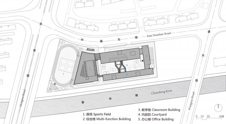 BIM建筑|秩序的启迪——上海市高安路第一小学华展校区 / 山水秀建筑事务所 BIM建筑|秩序的启迪——上海市高安路第一小学华展校区 / 山水秀建筑事务所