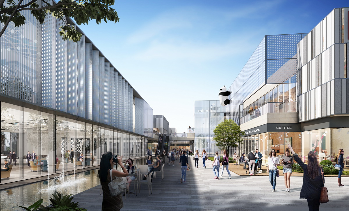 BIM建筑|大家新鸿万锦城 / 帝奥·墨度 MUDO Architects BIM建筑|大家新鸿万锦城 / 帝奥·墨度 MUDO Architects