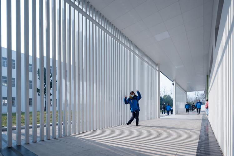 BIM建筑|乡村振兴之乡镇中学改造-全椒县新锐古河中学 / 上海思序建筑规划设计 BIM建筑|乡村振兴之乡镇中学改造-全椒县新锐古河中学 / 上海思序建筑规划设计