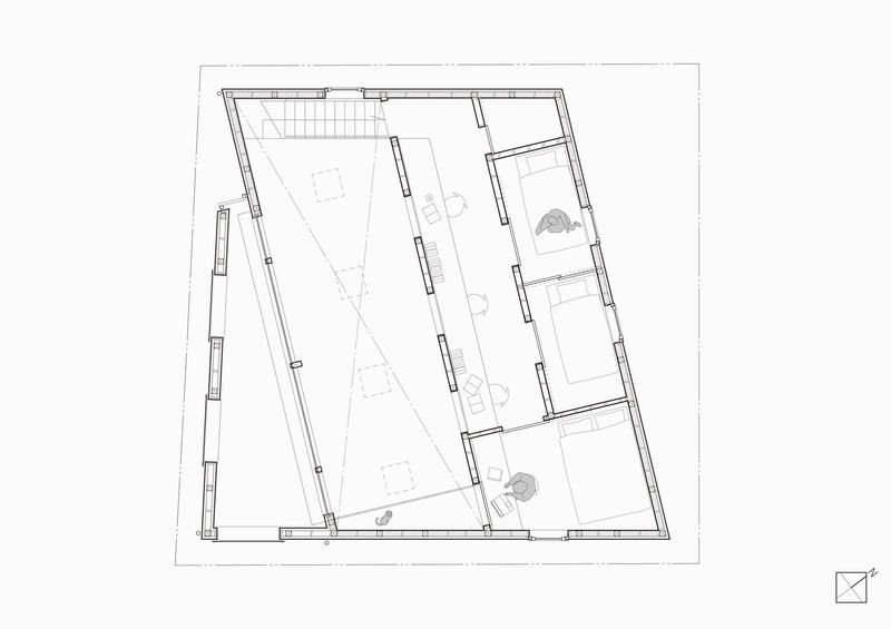 BIM建筑|日本密集住宅区的房屋空间巧思 | 日本独立住宅 BIM建筑|日本密集住宅区的房屋空间巧思 | 日本独立住宅