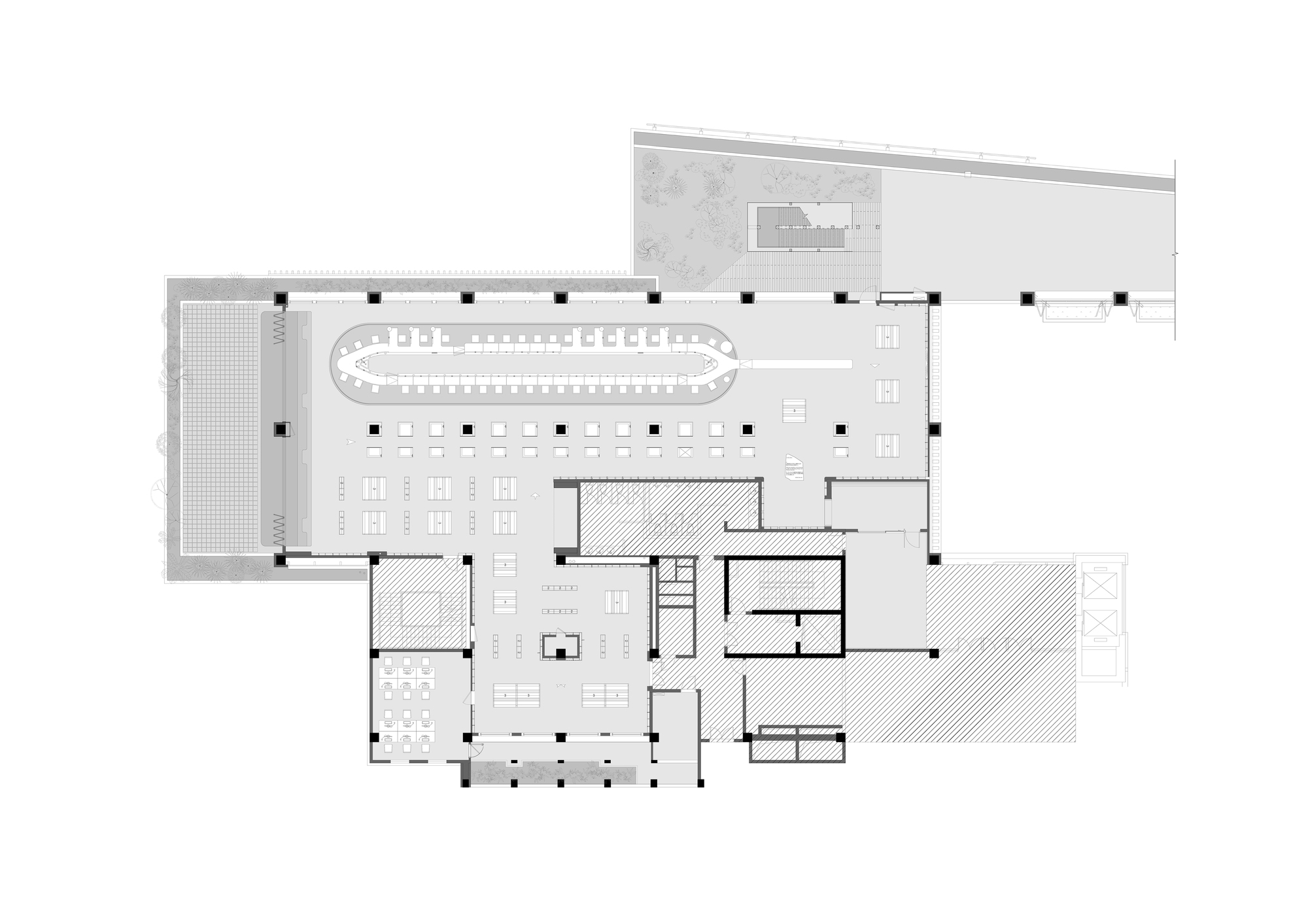 BIM建筑|古腾堡星汉书店:场景空间的营造 / 未韬建筑 BIM建筑|古腾堡星汉书店:场景空间的营造 / 未韬建筑